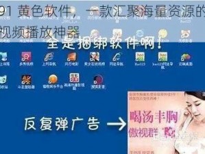 91 黄色软件，一款汇聚海量资源的视频播放神器