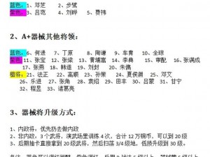 策魂三国新手攻略：深度解析战斗机制与战略布局指南