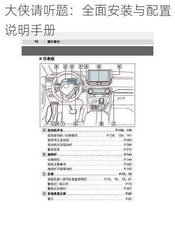 大侠请听题：全面安装与配置说明手册