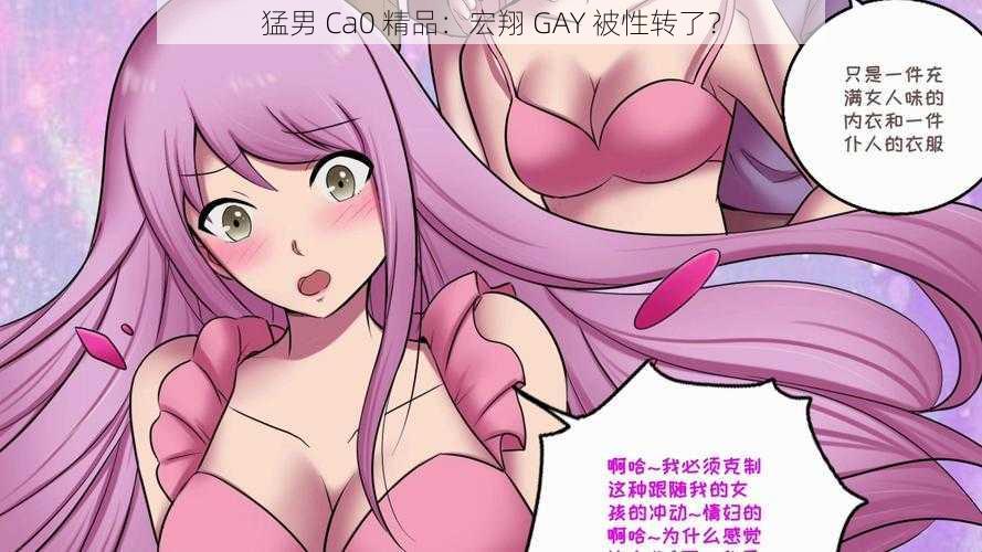 猛男 Ca0 精品：宏翔 GAY 被性转了？