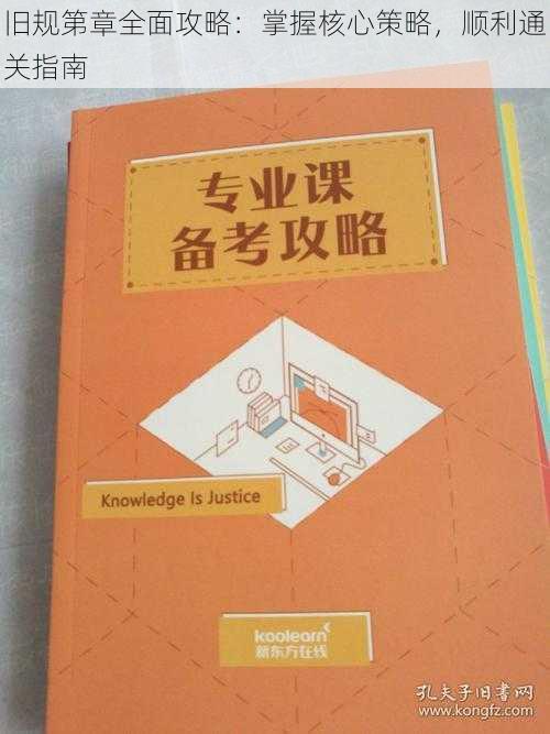 旧规第章全面攻略：掌握核心策略，顺利通关指南