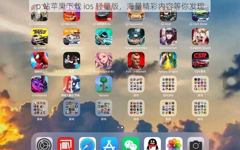 p 站苹果下载 ios 轻量版，海量精彩内容等你发现