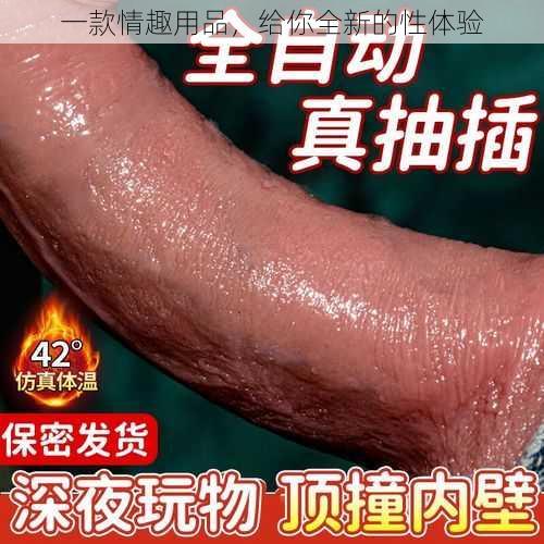 一款情趣用品，给你全新的性体验